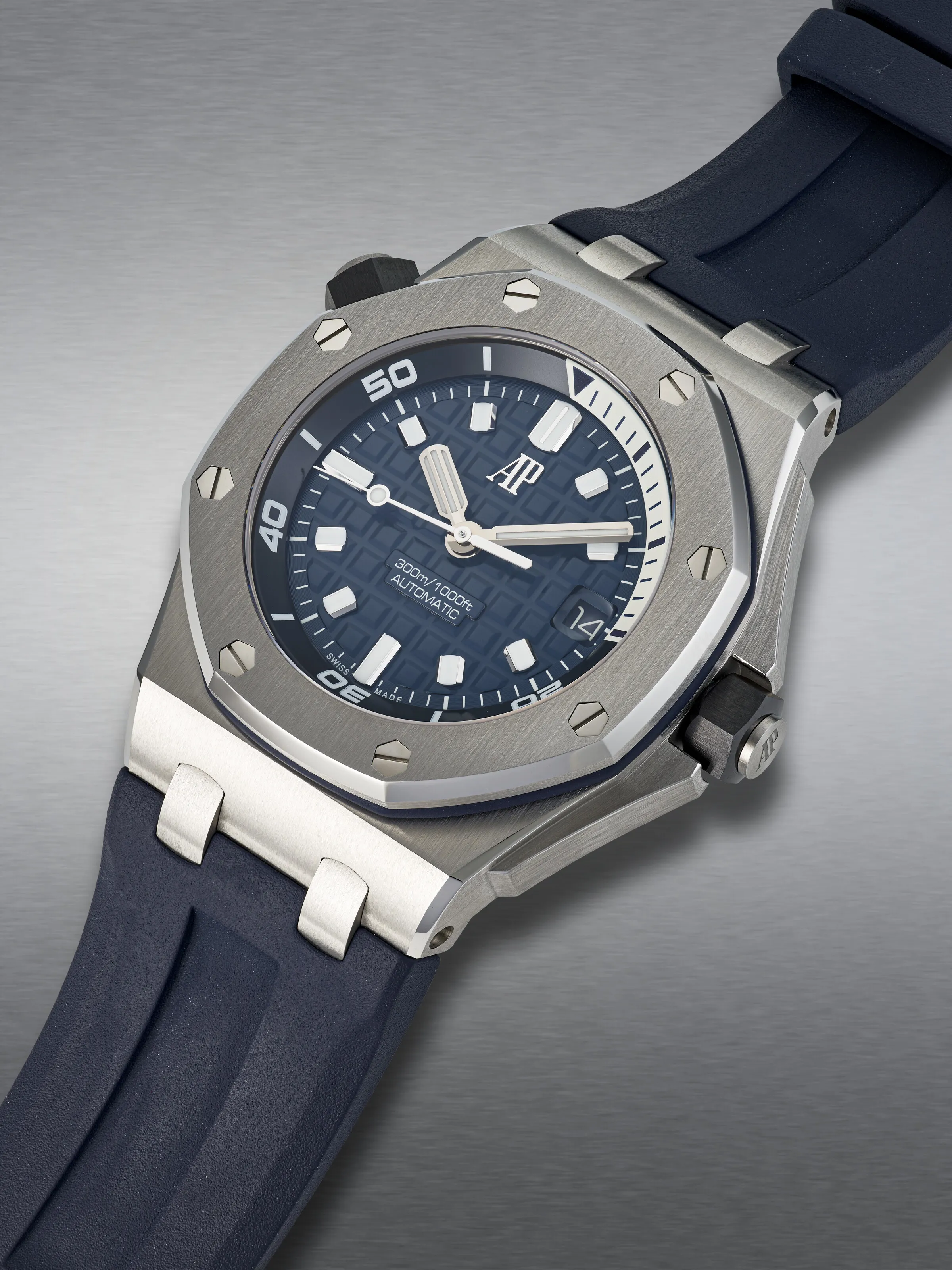 Audemars Piguet Royal Oak Offshore Diver 15720ST 42mm Stainless steel Blue 1