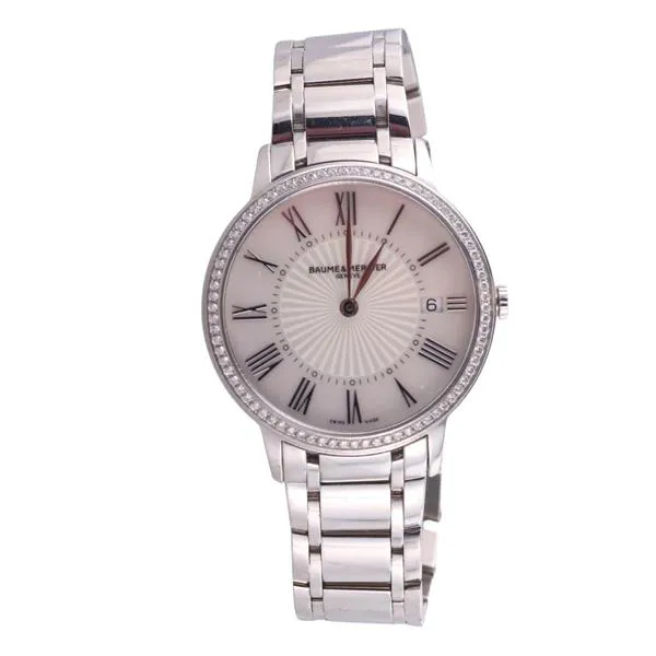 Baume & Mercier Classima M0A10227 36mm Stainless steel and Diamond Mother-of-pearl