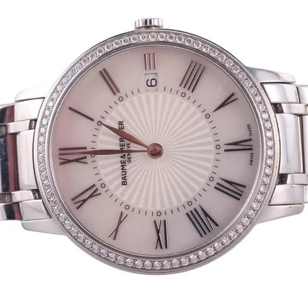 Baume & Mercier Classima M0A10227 36mm Stainless steel and Diamond Mother-of-pearl 1