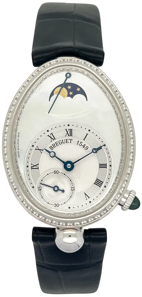 Breguet Reine de Naples 8908BB/52/964/D00D 28.45mm White gold White