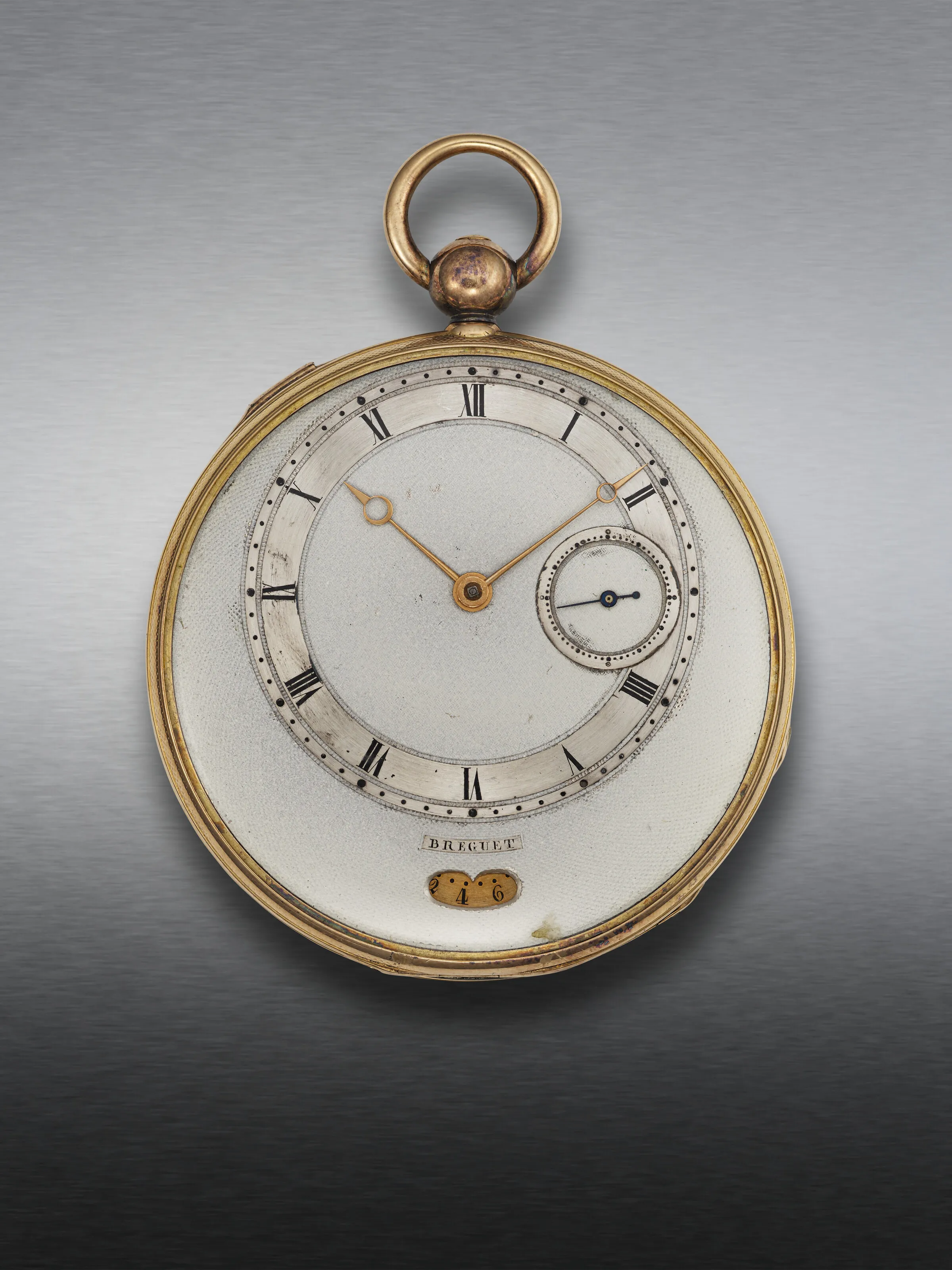 Breguet 48mm Silver and Yellow gold Silvered