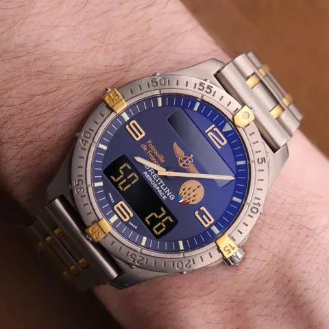 Breitling Aerospace F56062 40mm Titanium Blue