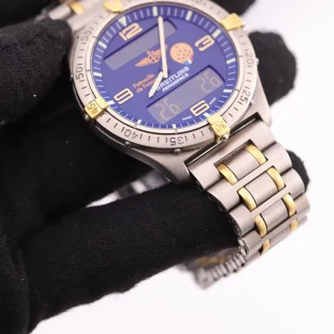 Breitling Aerospace F56062 40mm Titanium Blue 8