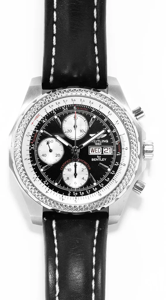 Breitling Bentley A13362 45mm Stainless steel Black 1