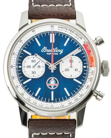 Breitling Top Time AB01763A1C1X1 41mm Stainless steel Blue