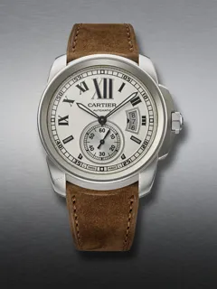 Cartier Calibre de Cartier 3299 Stainless steel Silver