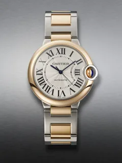 Cartier Ballon Bleu 3754 | Rose gold and Stainless steel