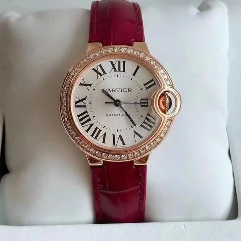 Cartier Ballon Bleu 33mm WJBB0033 33mm Rose gold Silver