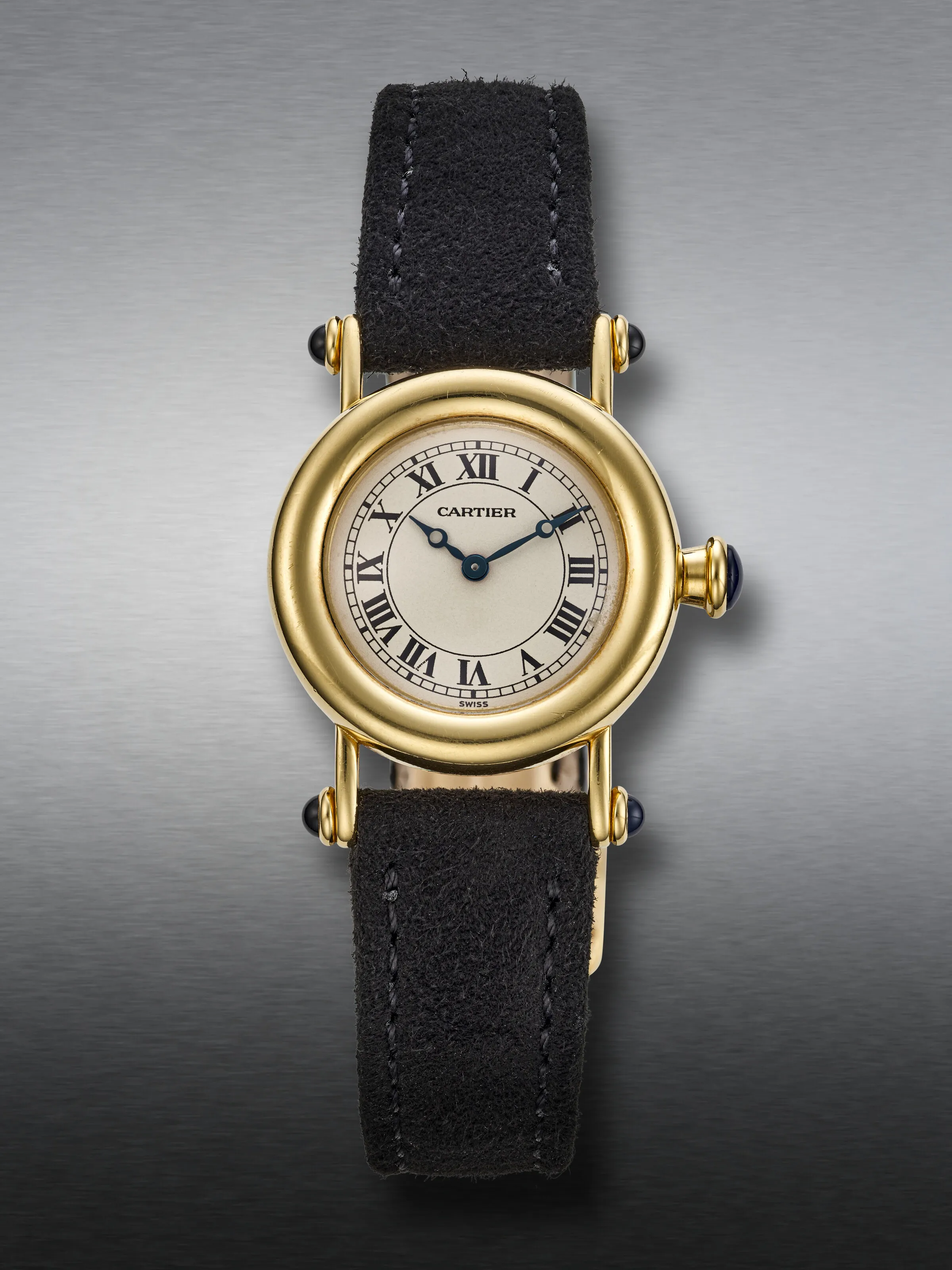 Cartier Diabolo 1440 27mm Yellow gold Silvered