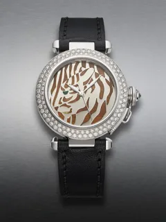 Cartier Pasha 2536 | White gold and Diamond