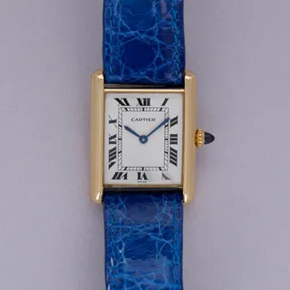 Cartier Tank Louis 78086 Yellow gold Silver