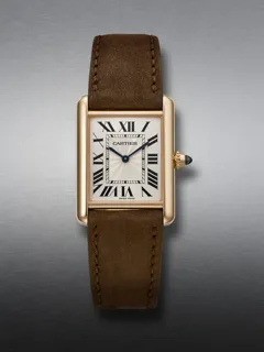 Cartier Tank Louis Cartier WGTA0011 Rose gold Silver