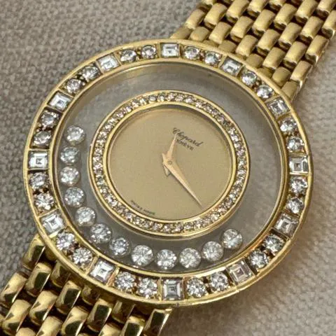 Chopard Happy Diamonds 203957-0201 36mm Yellow gold White 7