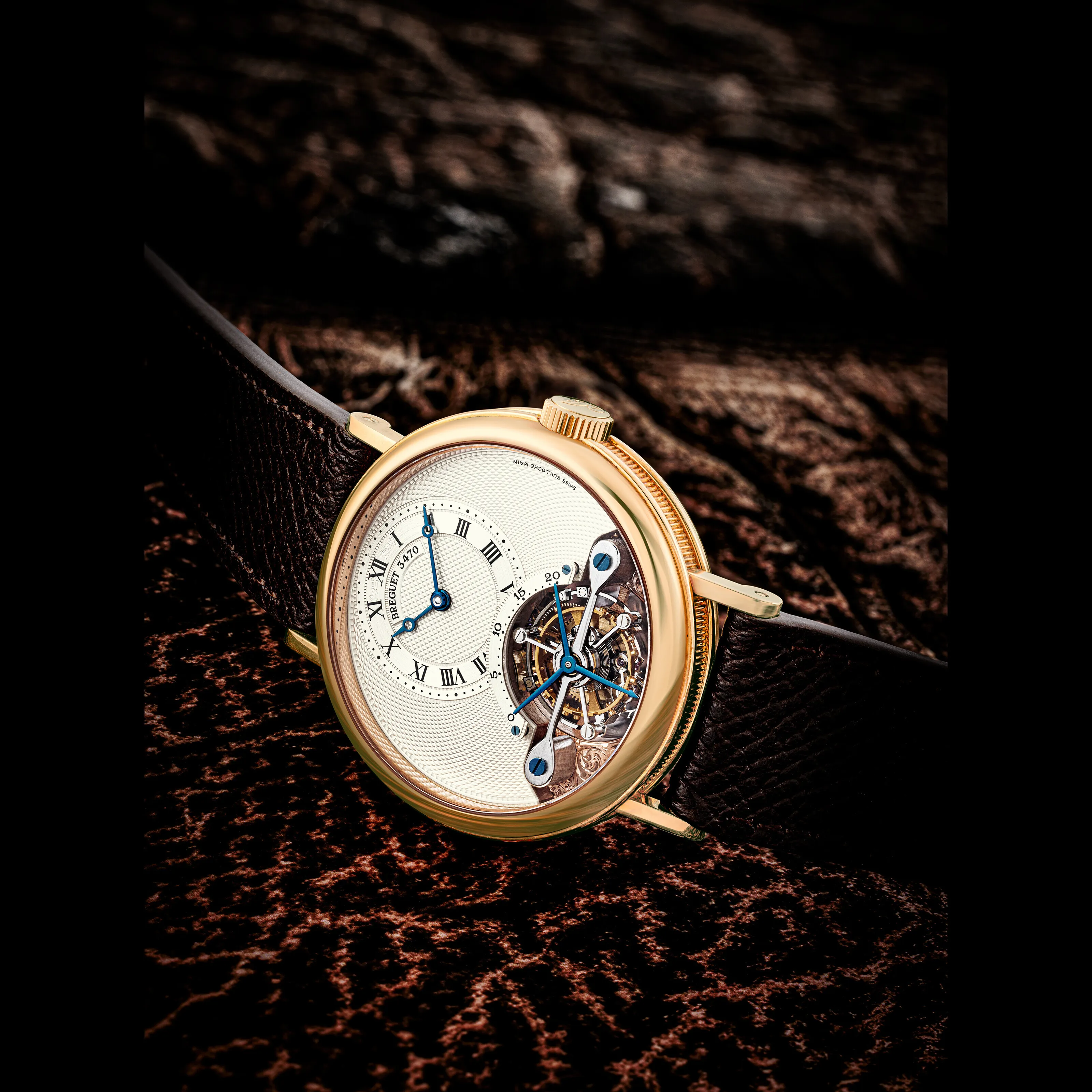 Breguet Classique 3357 36mm Rose gold Silver