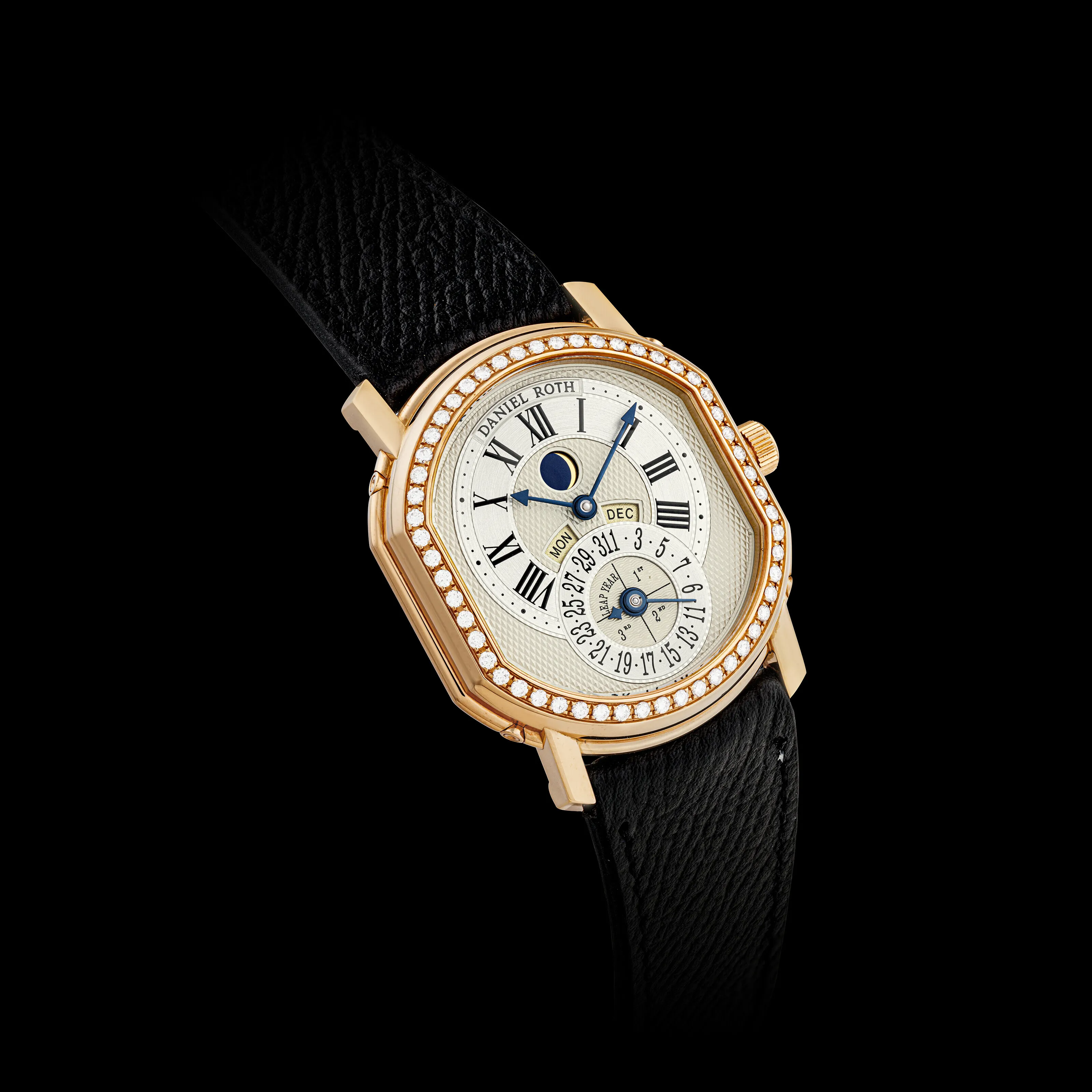 Daniel Roth 35mm Rose gold and Diamond Silver