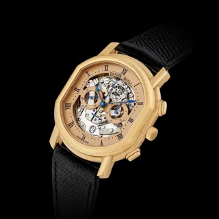 Daniel Roth Rose gold Semi-skeletonized