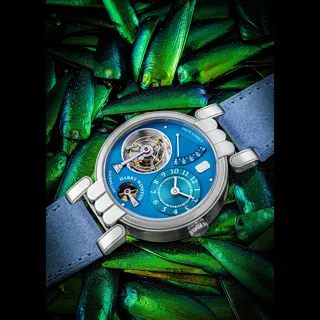 Harry Winston Opus One Platinum Blue