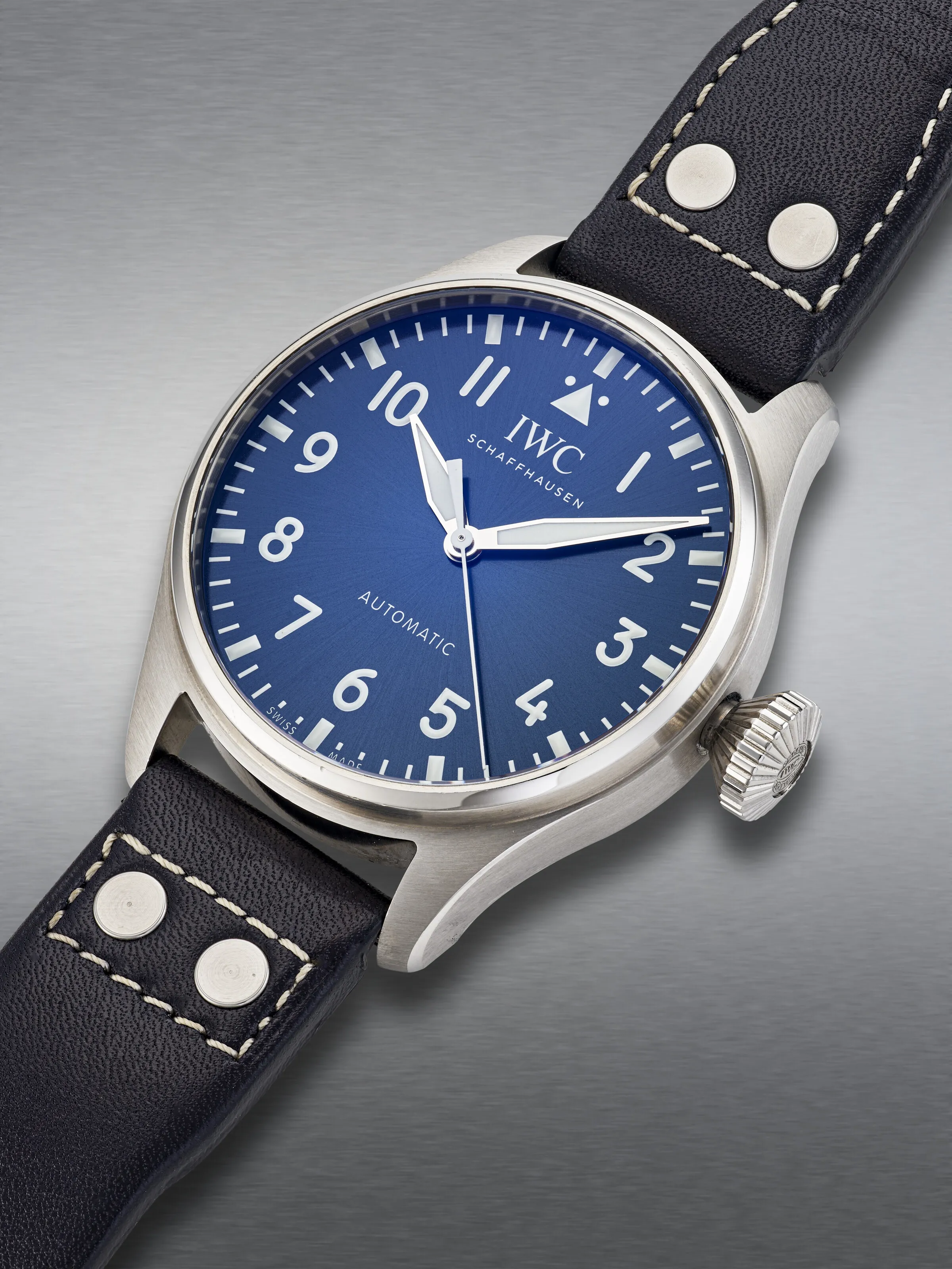 IWC Big Pilot IW329303 43mm Stainless steel Blue 1