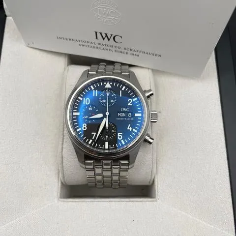 IWC Pilot IW371704 42mm Stainless steel Black