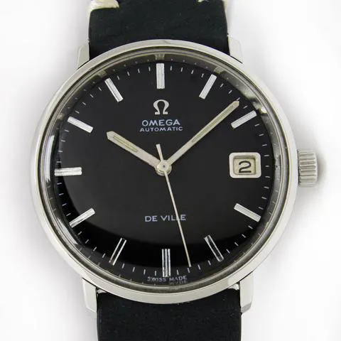 Omega De Ville 166.033 34mm Stainless steel Black 1