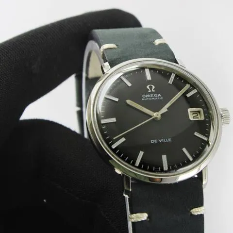 Omega De Ville 166.033 34mm Stainless steel Black 6