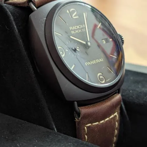 Panerai Radiomir Black Seal 3 Days Aut PAM 00505 45mm Ceramic Brown 3