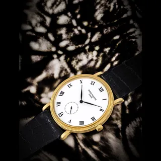 Patek Philippe Calatrava 3919 Yellow gold White