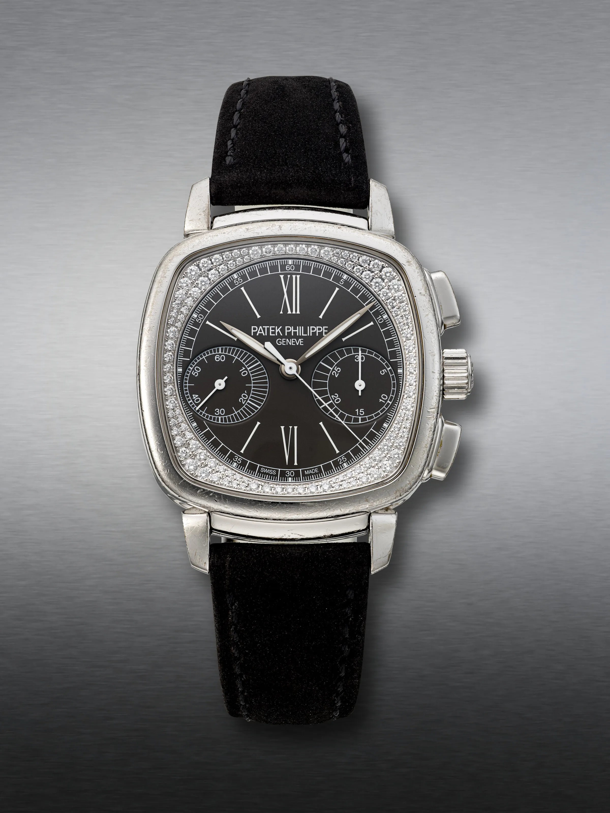 Patek Philippe Chronograph 7071G 35mm White gold Gray