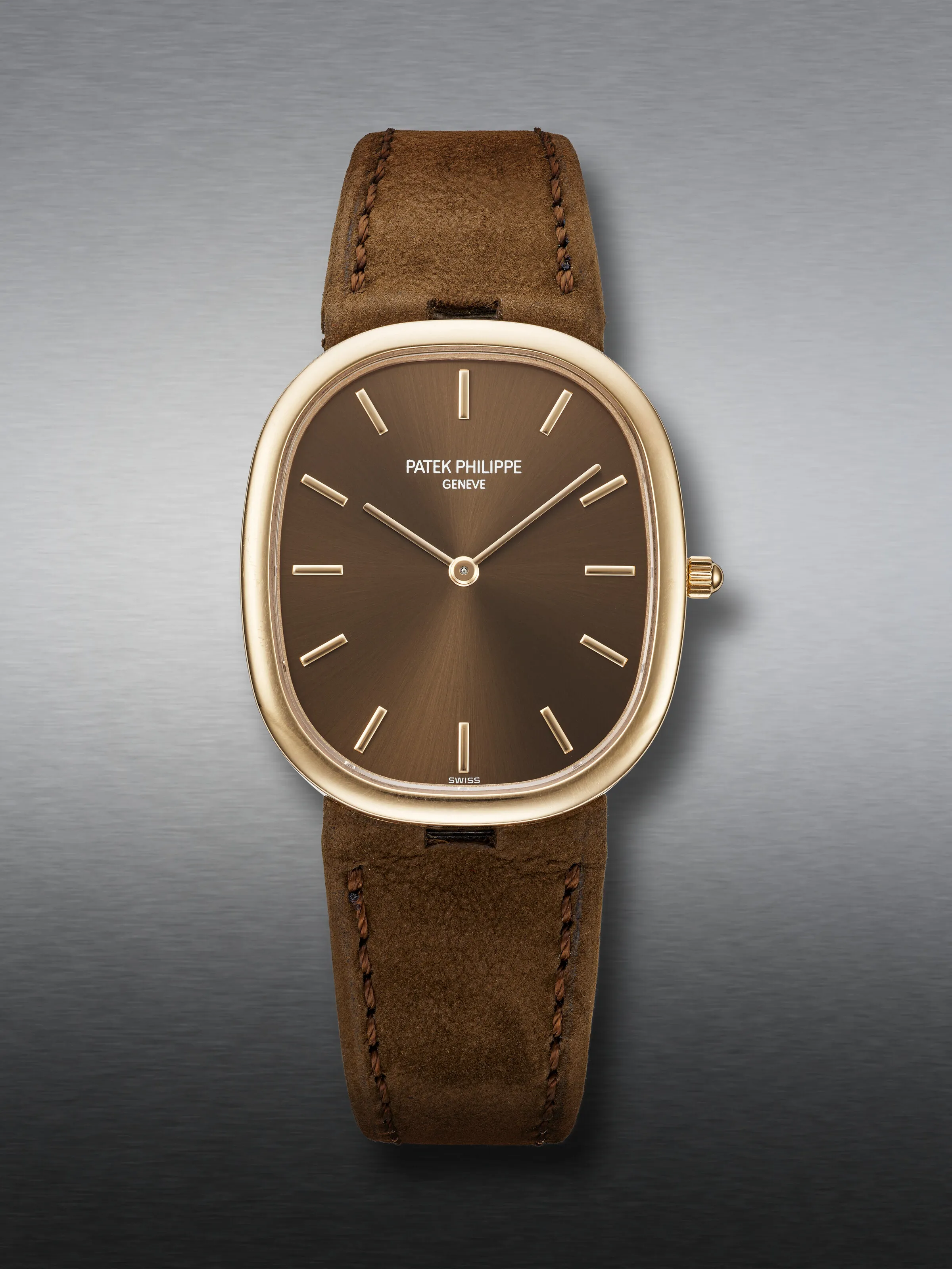 Patek Philippe Ellipse 3738/100 31mm Rose gold Brown