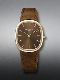 Patek Philippe Golden Ellipse 3738/100 Rose gold Brown