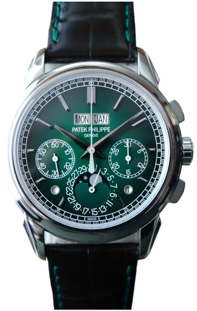 Patek Philippe Perpetual Calendar Chronograph 5270P-014 41mm Platinum Green