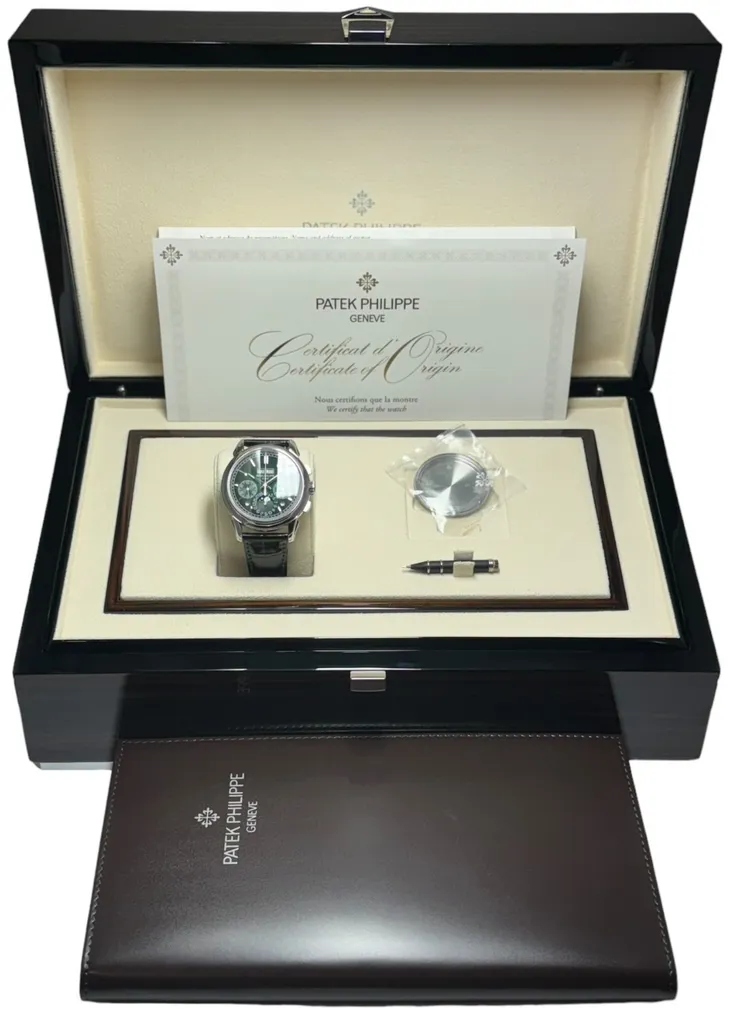 Patek Philippe Perpetual Calendar Chronograph 5270P-014 41mm Platinum Green 5