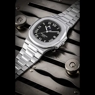 Patek Philippe Nautilus 3710/1A-001 Stainless steel Black