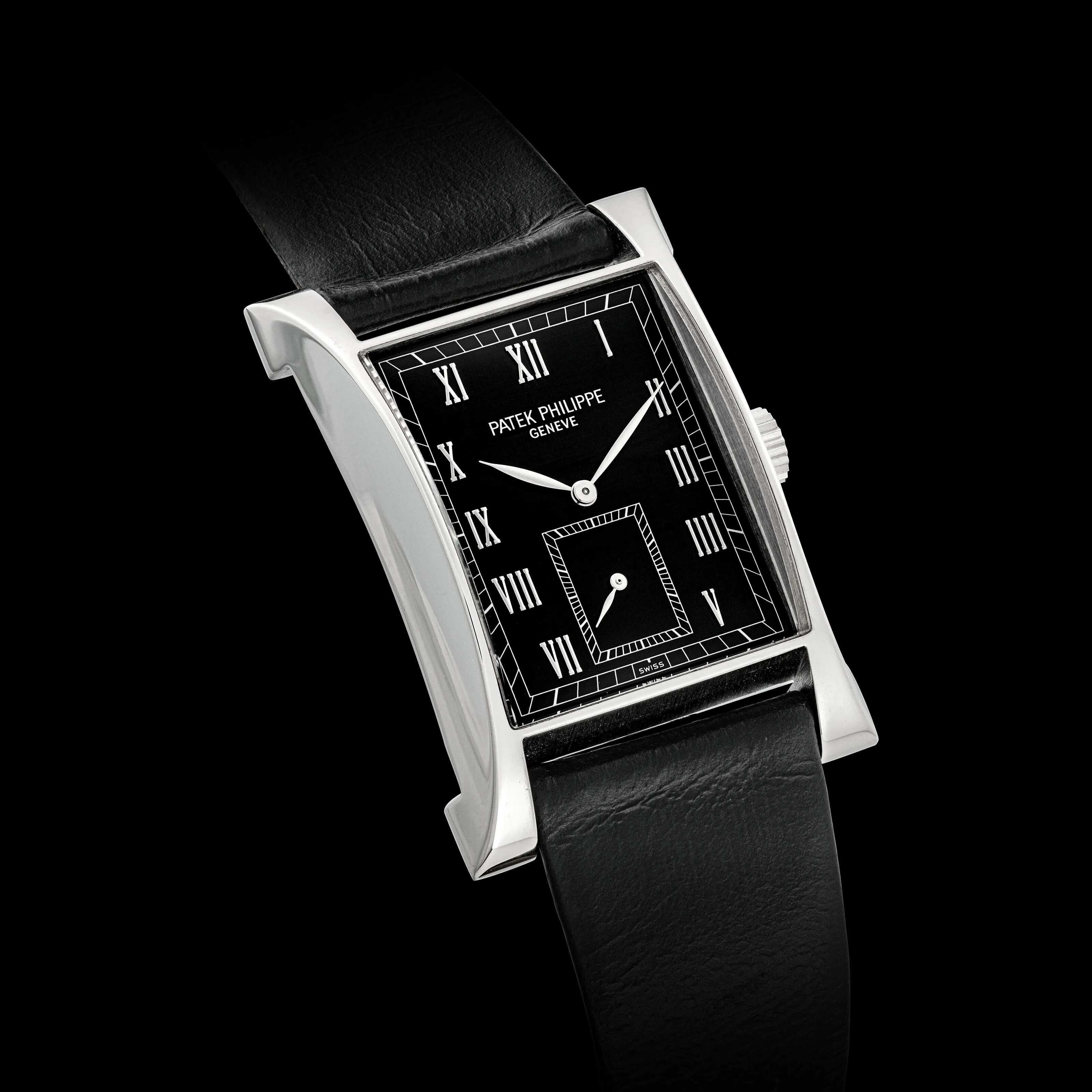 Patek Philippe Pagoda 5500P 29.5mm Platinum Black