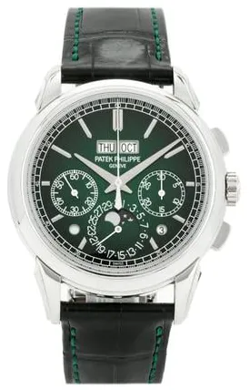 Patek Philippe Perpetual Calendar Chronograph 5270P-014 41mm Platinum Green