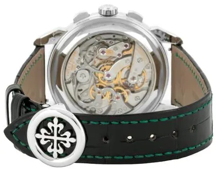 Patek Philippe Perpetual Calendar Chronograph 5270P-014 41mm Platinum Green 3