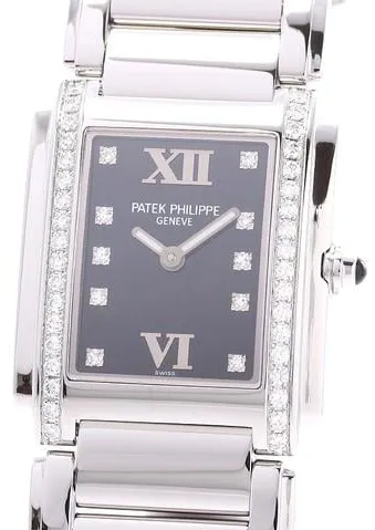 Patek Philippe Twenty~4 4910/10A-001 Stainless steel Black