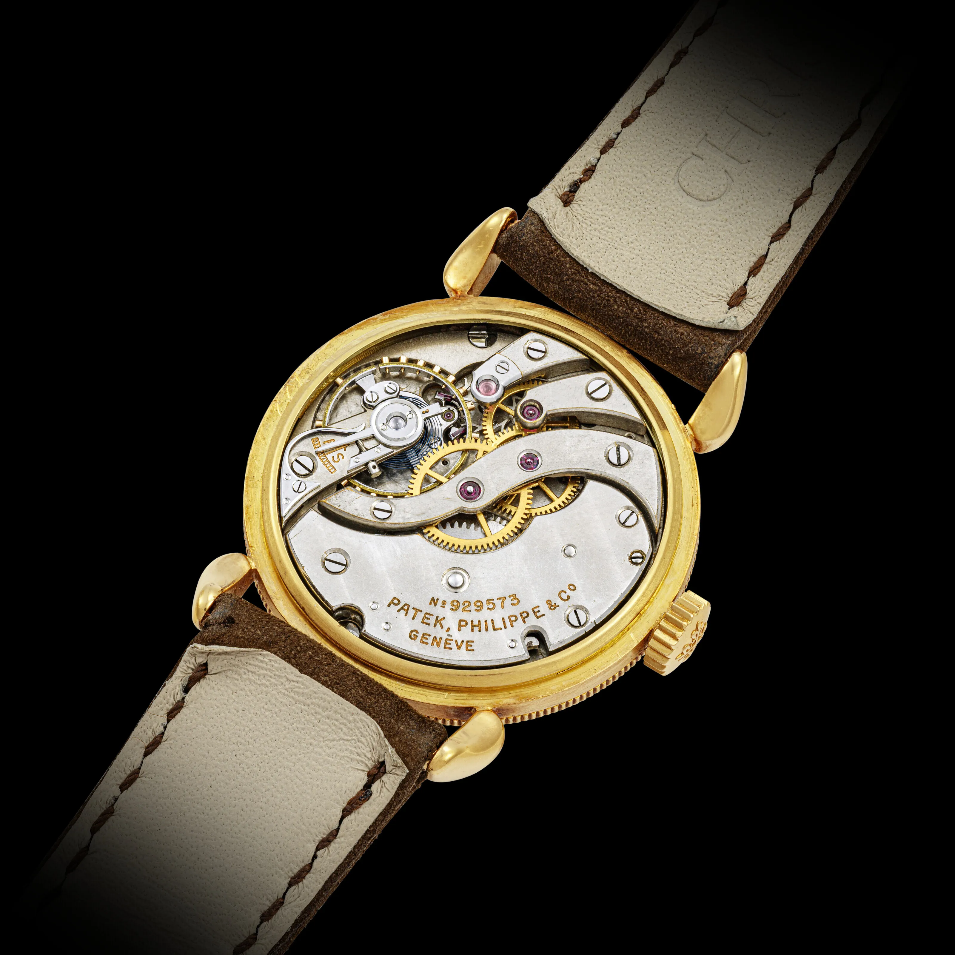 Patek Philippe World Time 1415 31mm Yellow gold Silver 3