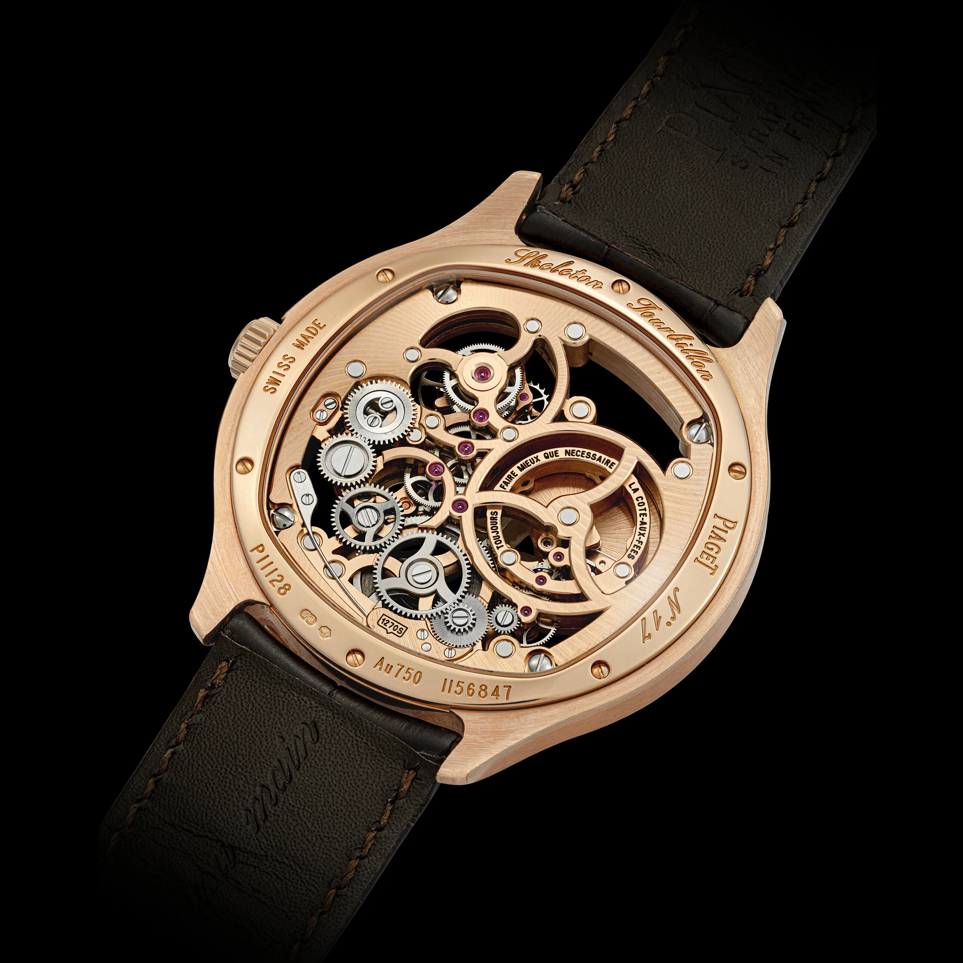 Piaget Emperador G0A40042 46.5mm Rose gold Skeletonized 1