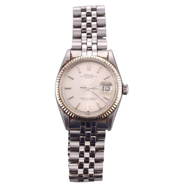 Rolex Datejust 1601 36mm Stainless steel and yellow gold Silver