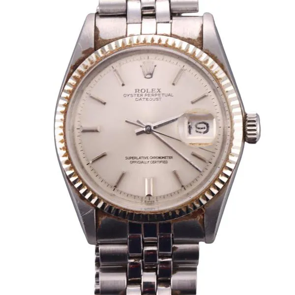 Rolex Datejust 1601 36mm Stainless steel and yellow gold Silver 1