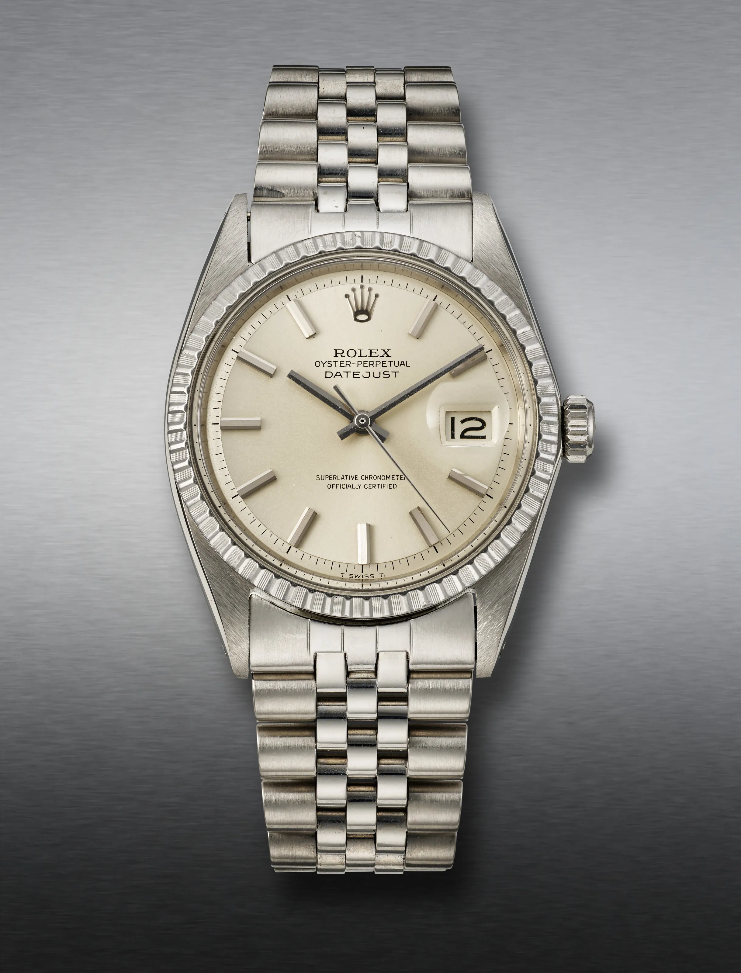 Rolex Datejust 1603 36mm Stainless steel Silvered