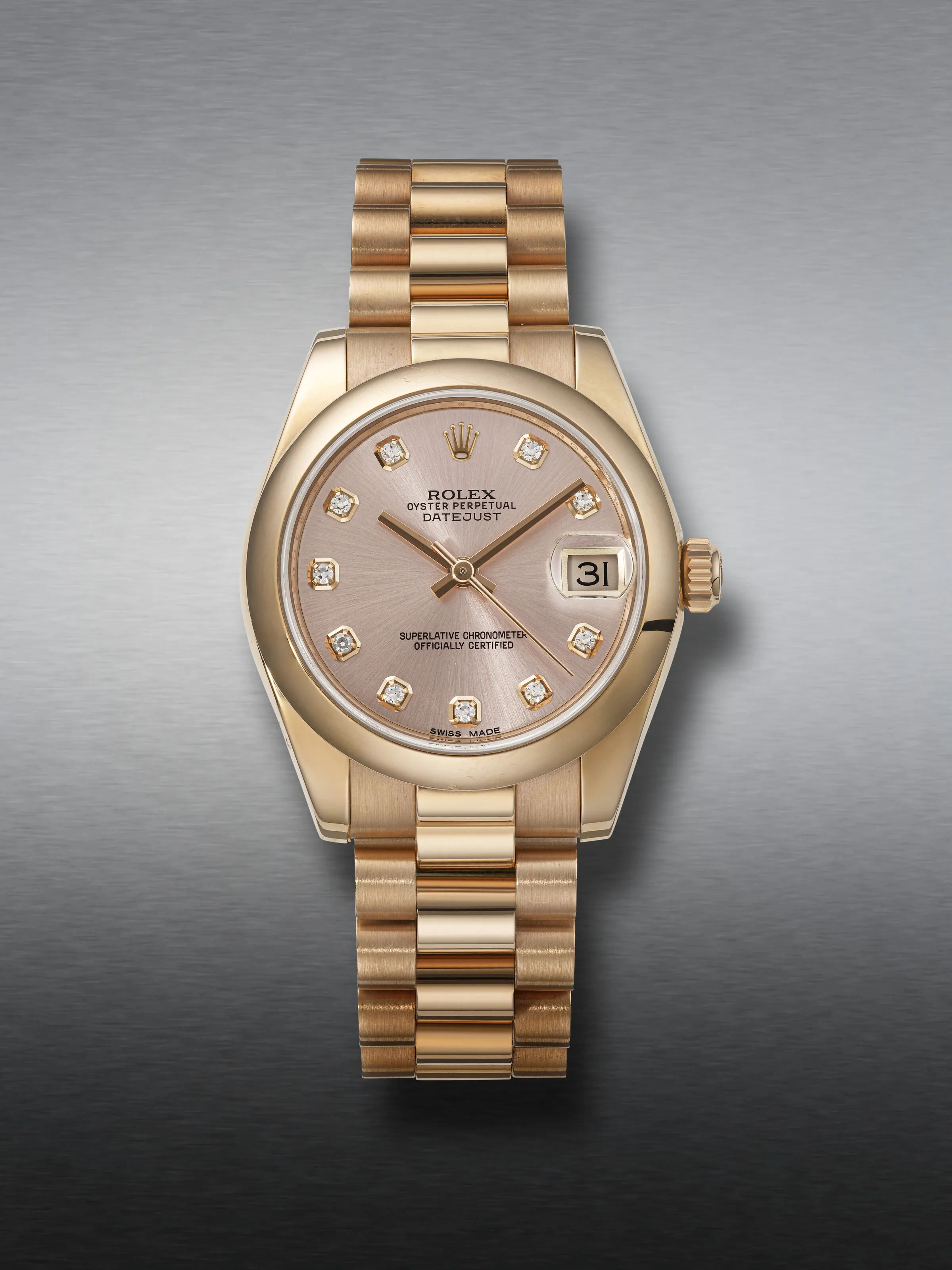 Rolex Datejust 31 178245 31mm Rose gold Rose