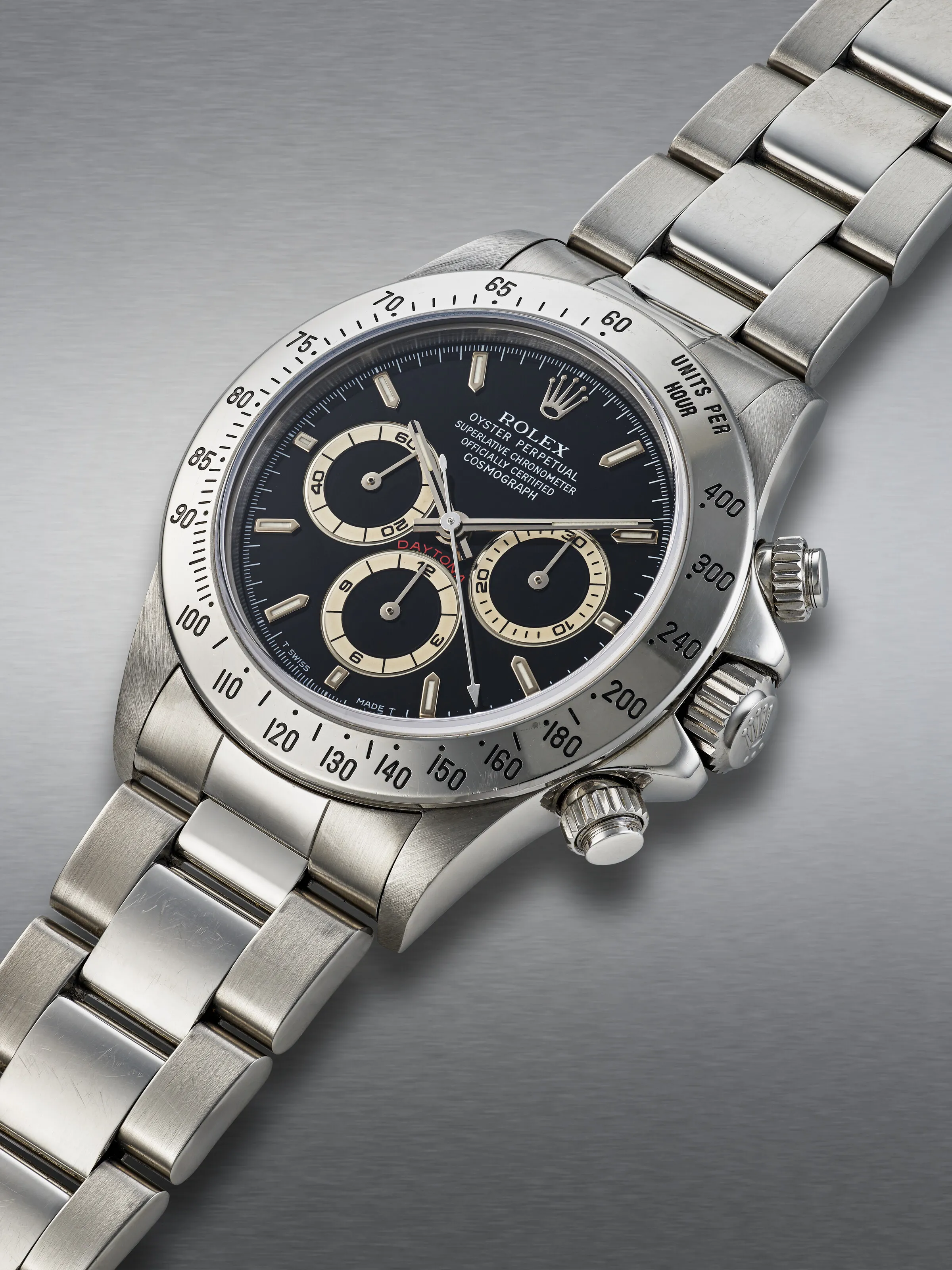 Rolex Daytona 16520 40mm Stainless steel Black 1