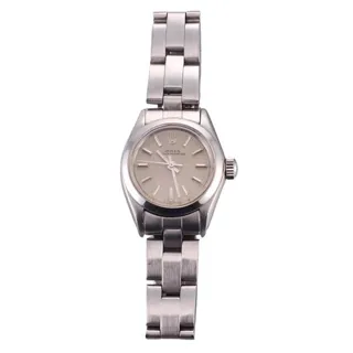 Rolex Oyster Perpetual 26 6718 Stainless steel Silver