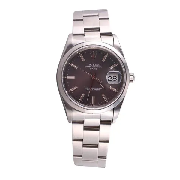 Rolex Oyster Perpetual Date 15200 34mm Stainless steel Grey