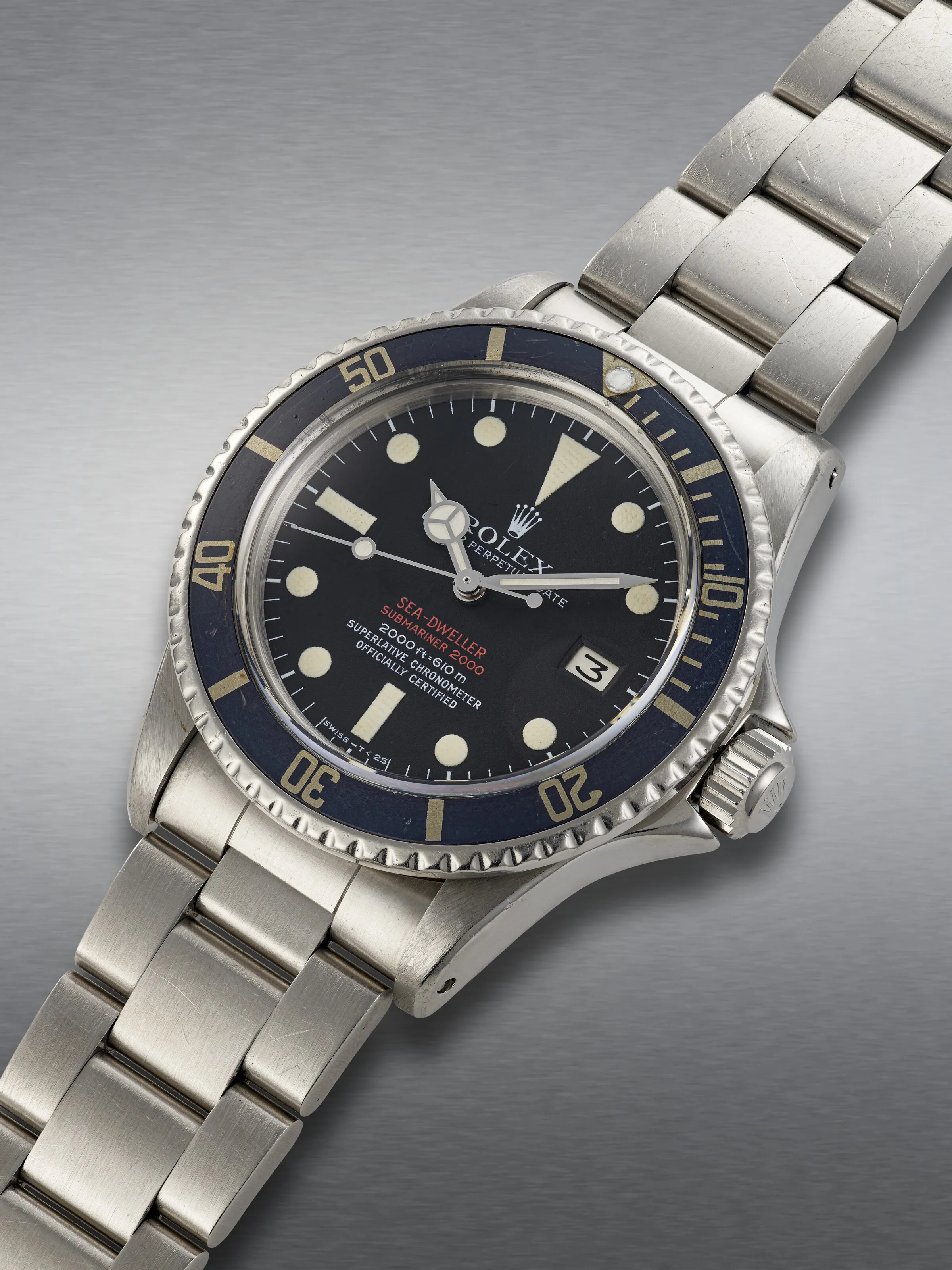 Rolex Sea-Dweller 1665 39mm Stainless steel Black 1