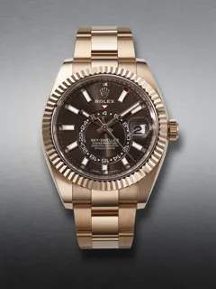 Rolex Sky-Dweller 336935 Rose gold Brown