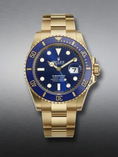 Rolex Submariner 126618LB Yellow gold Blue