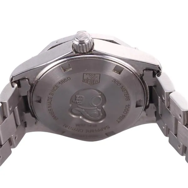 TAG Heuer Aquaracer WAF1416 27mm Stainless steel and diamond-set Mother-of-pearl 3